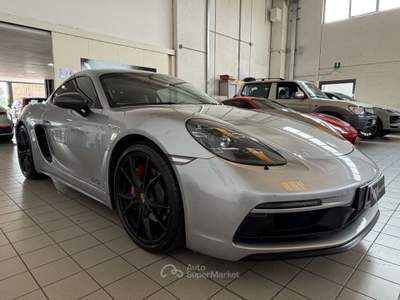 Porsche 718 Cayman 2.5 GTS //SPORT CHRONO//PASM//SCARICHI Argento usata Parma