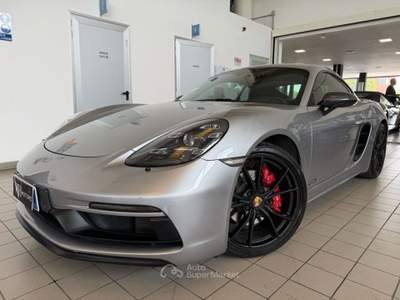 Porsche 718 Cayman 2.5 GTS //SPORT CHRONO//PASM//SCARICHI Argento usata Parma