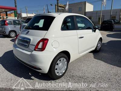 Fiat 500 1.0 Hybrid Bianco usata Marsala