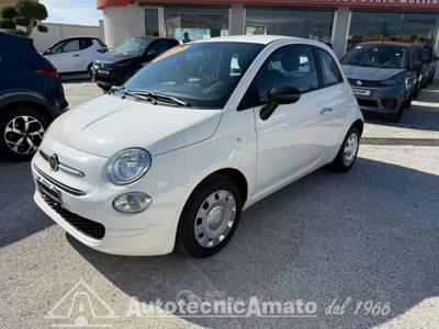 Fiat 500 1.0 Hybrid Bianco usata Marsala