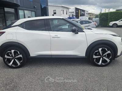 Nissan Juke 1.0 DIG-T 114 CV DCT N-Connecta Bianco usata Lucca