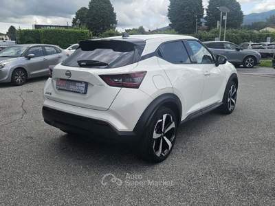Nissan Juke 1.0 DIG-T 114 CV DCT N-Connecta Bianco usata Lucca