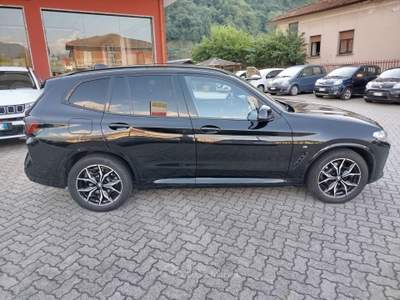 BMW X3 XDRIVE 20D MHEV 48V MSPORT AUTO Nero usata Dubino