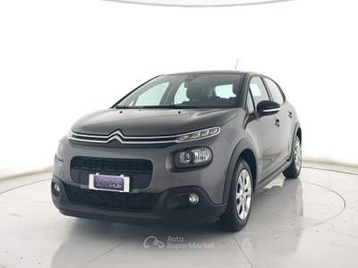 Citroen C3 C3 1.2 puretech feel s&s 83cv app connect+neopatentati Grigio usata Ghedi