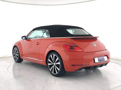 Volkswagen Maggiolino Maggiolino cabrio 1.4 tsi bm r line 150cv dsg camera+pelle+c.19" Arancione usata Ghedi