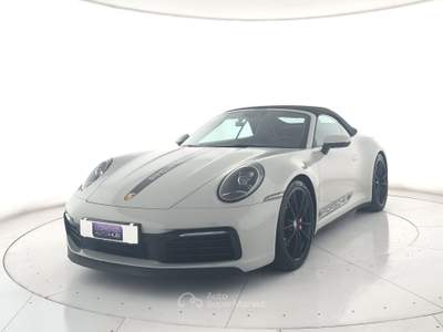 Porsche 911 911 cabrio 3.0 carrera s auto c.21"+acc+camera 360 Grigio usata Ghedi