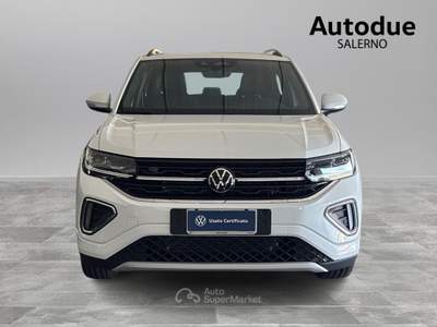 Volkswagen Polo Nuova t-cross r-line plus 1.0 tsi 85 kw (115 cv) manuale Bianco usata Salerno