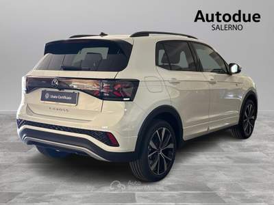 Volkswagen Polo Nuova t-cross r-line plus 1.0 tsi 85 kw (115 cv) manuale Bianco usata Salerno