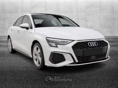Audi A3 Sedan 30 TDI S tronic S line edition Bianco usata Pieve di Cento