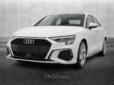 Audi A3 Sedan 30 TDI S tronic S line edition Bianco usata Pieve di Cento