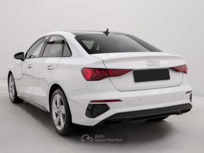 Audi A3 Sedan 30 TDI S tronic S line edition Bianco usata Pieve di Cento