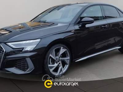 Audi A3 Sedan 35 TFSI S tronic S line edition Nero usata Pieve di Cento