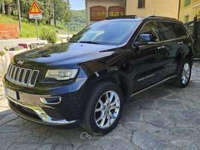 Jeep Grand Cherokee interno pelle nera, climatizzatore automatico due zone Nero usata LAVENO MOMBELLO