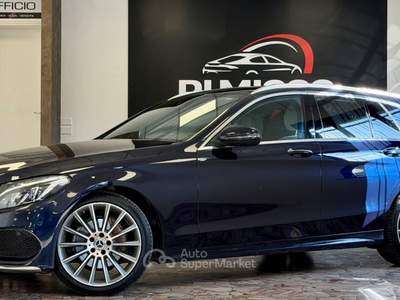 Mercedes-Benz Classe C C 220 d S.W. Auto Premium Blu/Azzurro usata Rimini