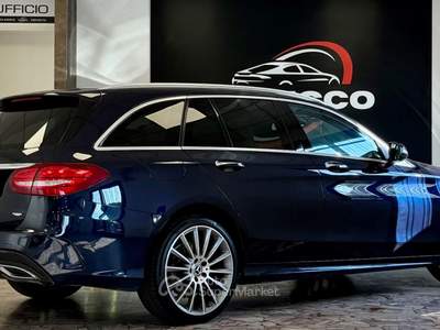 Mercedes-Benz Classe C C 220 d S.W. Auto Premium Blu/Azzurro usata Rimini