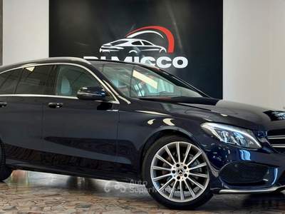 Mercedes-Benz Classe C C 220 d S.W. Auto Premium Blu/Azzurro usata Rimini
