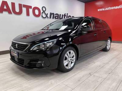 Peugeot 308 SW 1.5 BLUEHDI AUTO - IVA DEDUCIBILE Blu/Azzurro usata Mazzano