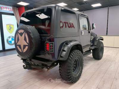 Jeep Wrangler I SOFT TOP 2.5 GPL Nero usata Mazzano