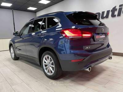 BMW X1 X1 SDRIVE18D ADVANTAGE AUTO - IVA DEDUCIBILE Blu/Azzurro usata Mazzano