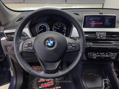 BMW X1 X1 SDRIVE18D ADVANTAGE AUTO - IVA DEDUCIBILE Blu/Azzurro usata Mazzano