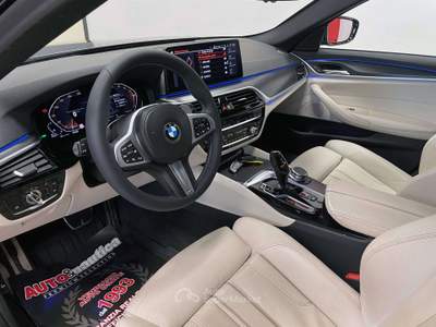 BMW Serie 5 520d 520 D TOURING MHEV 48V XDRIVE MSPORT AUTO - IVA DEDUCIBILE Blu/Azzurro usata Mazzano
