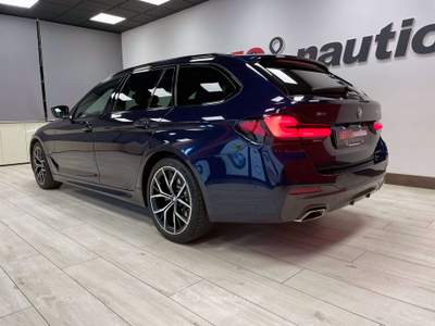 BMW Serie 5 520d 520 D TOURING MHEV 48V XDRIVE MSPORT AUTO - IVA DEDUCIBILE Blu/Azzurro usata Mazzano