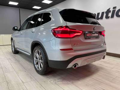 BMW X3 X3 XDRIVE20D XLINE 190CV AUTO MY19 Argento usata Mazzano