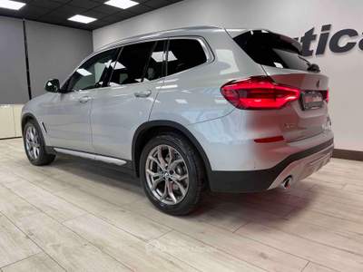 BMW X3 X3 XDRIVE20D XLINE 190CV AUTO MY19 Argento usata Mazzano