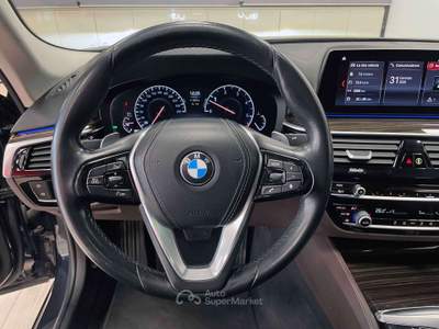 BMW Serie 5 530d 530 D XDRIVE LUXURY 249CV AUTO E6 Blu/Azzurro usata Mazzano