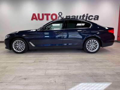 BMW Serie 5 530d 530 D XDRIVE LUXURY 249CV AUTO E6 Blu/Azzurro usata Mazzano
