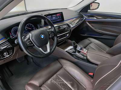 BMW Serie 5 530d 530 D XDRIVE LUXURY 249CV AUTO E6 Blu/Azzurro usata Mazzano