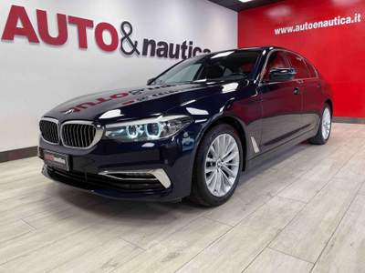 BMW Serie 5 530d 530 D XDRIVE LUXURY 249CV AUTO E6 Blu/Azzurro usata Mazzano