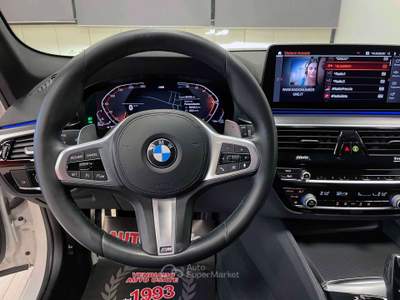 BMW Serie 5 520d 520 D TOURING MHEV 48V MSPORT AUTO Bianco usata Mazzano