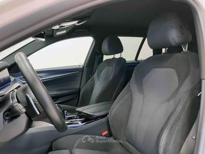 BMW Serie 5 520d 520 D TOURING MHEV 48V MSPORT AUTO Bianco usata Mazzano