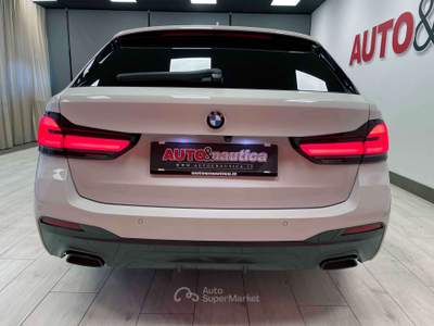 BMW Serie 5 520d 520 D TOURING MHEV 48V MSPORT AUTO Bianco usata Mazzano