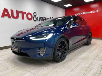 Tesla Model X X P100 D - RICARICHE TESLA GRATIS Blu/Azzurro usata Mazzano