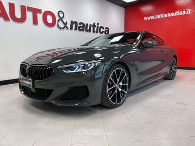 BMW Serie 8 840d 840 D COUPE XDRIVE  M-SPORT AUTO Grigio usata Mazzano