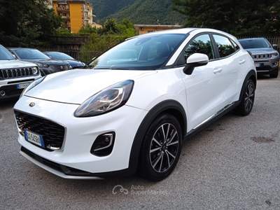 Ford Puma EcoBlue 120 CV S&S Titanium Bianco usata SOLOFRA