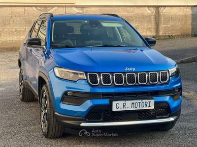 Jeep Compass Compass II 2021 1.3 turbo t4 phev Limited 4xe auto Blu/Azzurro usata Castegnato