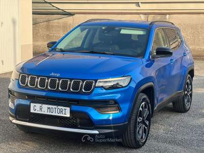 Jeep Compass Compass II 2021 1.3 turbo t4 phev Limited 4xe auto Blu/Azzurro usata Castegnato