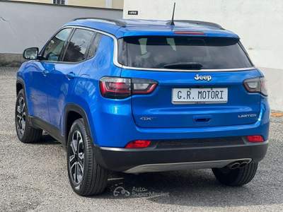 Jeep Compass Compass II 2021 1.3 turbo t4 phev Limited 4xe auto Blu/Azzurro usata Castegnato