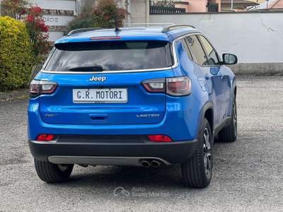 Jeep Compass Compass II 2021 1.3 turbo t4 phev Limited 4xe auto Blu/Azzurro usata Castegnato