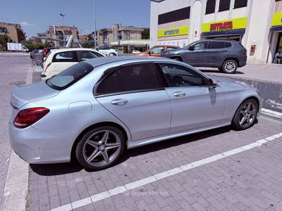 Mercedes-Benz Classe C Bellissima classe c 220 Premium Amg Line Argento usata Ardea
