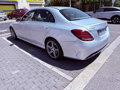 Mercedes-Benz Classe C Bellissima classe c 220 Premium Amg Line Argento usata Ardea