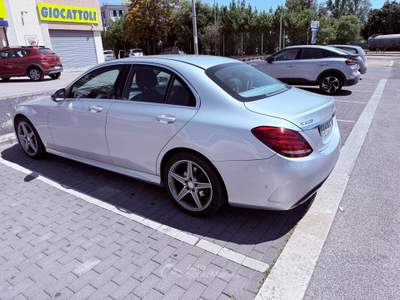Mercedes-Benz Classe C Bellissima classe c 220 Premium Amg Line Argento usata Ardea