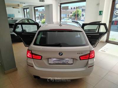 BMW Serie 5 520d d Touring Business Sport Bianco usata Monteforte Irpino