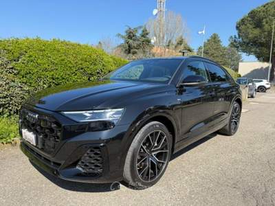 Audi Q8 50 TDI 286 CV quattro S line edition Black Pack Nero usata Imola