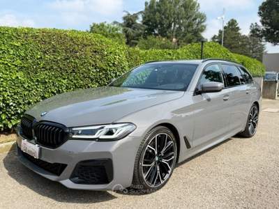 BMW Serie 5 520d d 48V xDrive Touring Msport NAVI - LED - 20 Grigio usata Imola