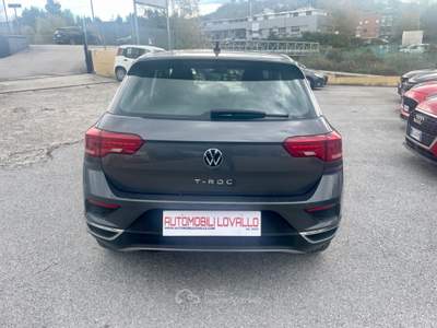 Volkswagen T-Roc 2.0 TDI 150CV DSG Advance 2021 Grigio usata Potenza