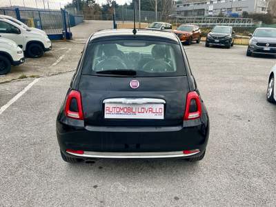 Fiat 500 1.2 Lounge 2017 TETTO-CRUISE-CROMATURE Nero usata Potenza